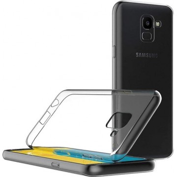 EmpX.nl Samsung Galaxy J6 (2018) TPU Transparant Siliconen Back cover