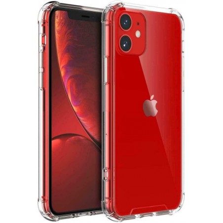 iPhone 11 Pro Max - Anti -Shock  Silicone Hoesje - Transparant