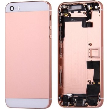 iPartsBuy Full Assembly Replacement Housing Cover for iPhone 5S(Rose Gold)