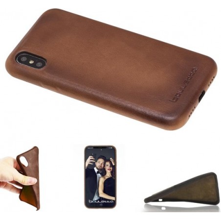 Bouletta iPhone X / Xs Elastic Case - Burned Sepia