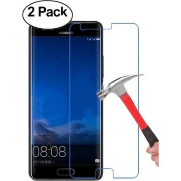 2 Stuks Pack Huawei P10 Plus Screenprotector Anti barst Tempered glass