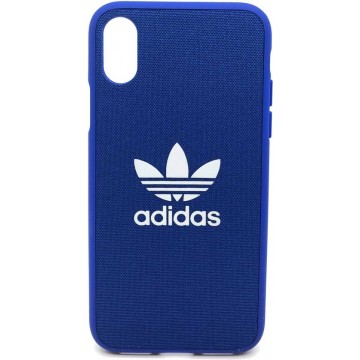 adidas OR Moulded Backcover Hoes iPhone XS / X - Blauw