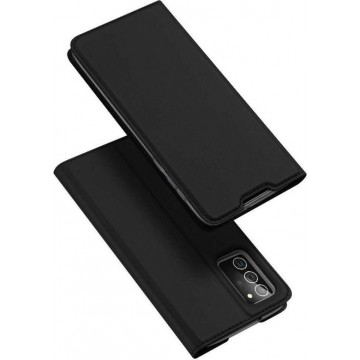 Samsung Galaxy Note 20 Wallet Case Slimline | DUX DUCIS | Zwart