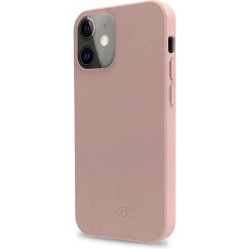 Celly Earth iPhone 12 Mini Back Case - Telefoonhoesje - Hoesje - Roze