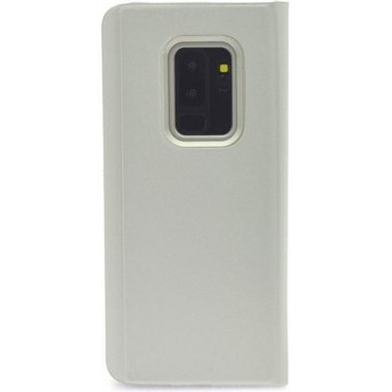 Samsung S9+ Clear View Standing Cover - Zilver