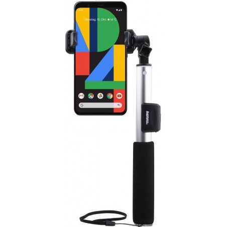 Remax - Google Pixel 4 Selfie Stick Bluetooth Zilver
