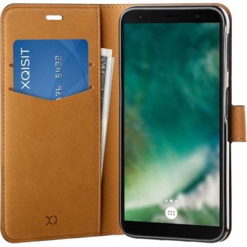 XQISIT Slim Wallet Selection for Galaxy A7 (2018) black
