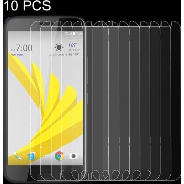 10 STKS voor HTC Bolt 0.26mm 9 H Oppervlaktehardheid Explosieveilige Niet-volledige Scherm Gehard Glas Screen Film