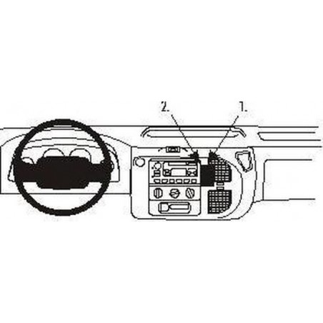 Brodit angled mount v. Ford Transit 00-03