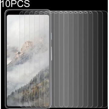 10 STUKS 0.26mm 9H 2.5D gehard glasfilm voor Google Pixel 4 XL