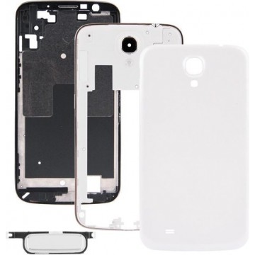 Let op type!! Full Housing Faceplate Cover  for Galaxy Mega 6.3 / i9200(White)