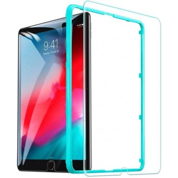 SR Glass Apple iPad Mini 2019 Premium 9H Clear Met Montage Frame - Transparant