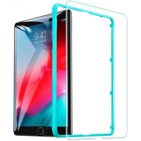 SR Glass Apple iPad Mini 2019 Premium 9H Clear Met Montage Frame - Transparant