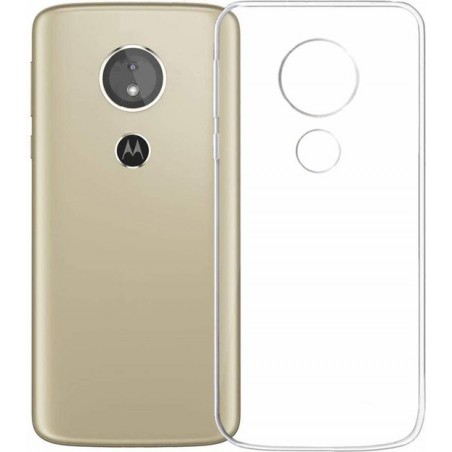 Motorola Moto E5 Plus Hoesje - Siliconen Backcover - Transparant