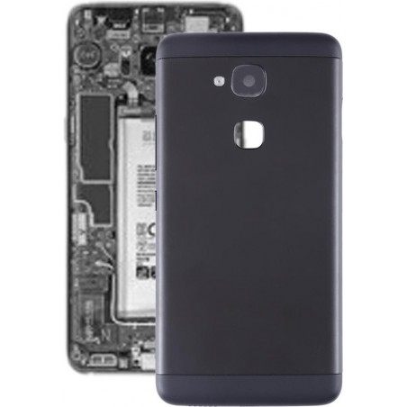 Let op type!! Battery Back Cover with Side Keys for BQ Aquaris V(Black)