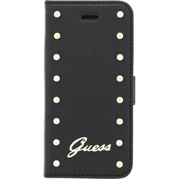 Guess Apple iPhone 6/6S Studded Collection Folio Case - Black