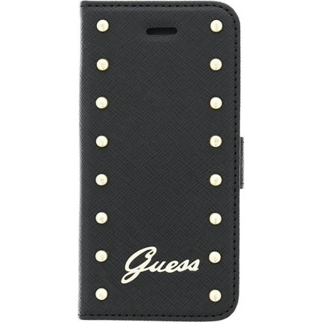 Guess Apple iPhone 6/6S Studded Collection Folio Case - Black