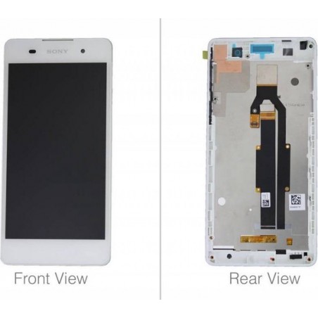 Sony Xperia E5 F3311 Lcd Display Module, Wit, 78PA4100010