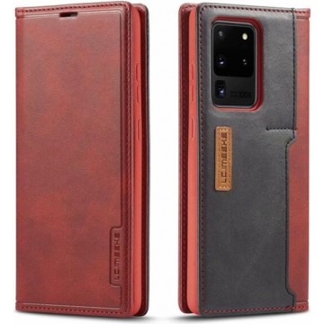 Samsung Galaxy S20 Plus Hoesje wallet case Portemonnee Hoesje - rood