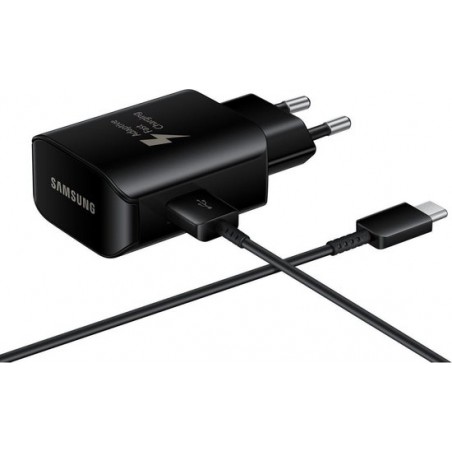 Samsung universele USB-C thuislader + datakabel - wit - snel laden (25W)