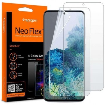 Spigen Neo Flex HD Screenprotector Samsung Galaxy S20 (2 Pack)