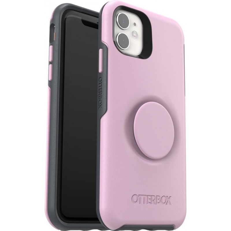 Otter + Pop Symmetry Case voor Apple iPhone 11 - Roze
