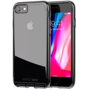 Tech21 Pure Carbon backcover voor iPhone 7/8/SE 2020 - Antraciet