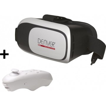 Denver VRC-22, virtual reality bril met bluetooth game controller