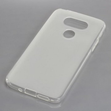 TPU Case voor LG G5 / G5 SE - Wit-Transparant
