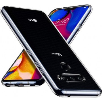 MMOBIEL Siliconen TPU Beschermhoes Voor LG V40 ThinQ - 6.4 inch 2018 Transparant - Ultradun Back Cover Case