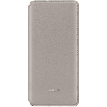 Origineel Huawei Hoesje P30 Pro Wallet Cover - Khaki