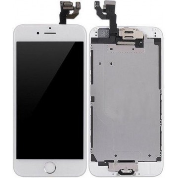 Apple iPhone 6 OEM LCD Beeldscherm - Voorgemonteerd - Wit