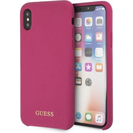 Guess Backcover voor Apple iPhone X / Xs - Roze