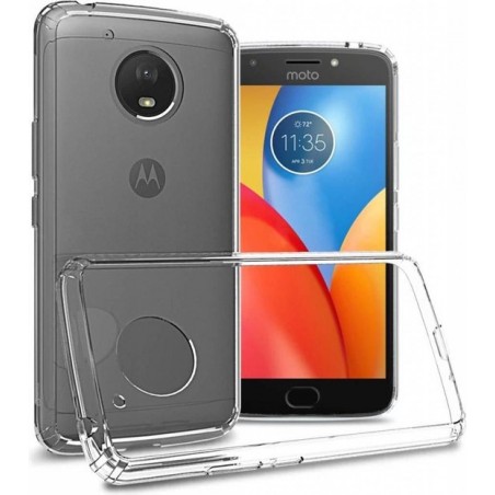 Motorola Moto E4+ (Plus) ultra dunne transparant tpu hoesje