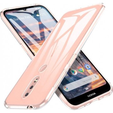 MMOBIEL Siliconen TPU Beschermhoes Voor Nokia 4.2 - 5.71 inch 2019 Transparant - Ultradun Back Cover Case