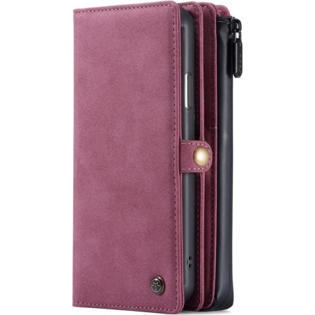 Leren Wallet iPhone 11 - Bordeaux