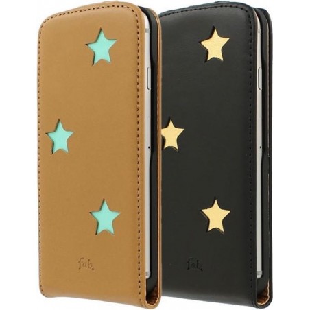 Fab. Aqua Reversed Star Flipcase iPhone 6 / 6s