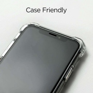 Spigen -  Screenprotector Full Cover Glass Apple iphone 11 / iPhone Xr Zwart 064GL25233