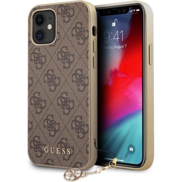 Guess 4G Charms Hard Case - Apple iPhone 12 Mini (5.4") - Bruin