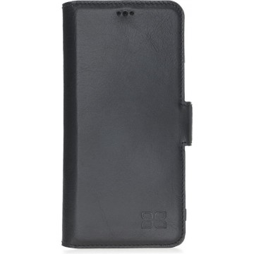 Bouletta - Samsung Galaxy S10 hoes Leer Book- WalletCase  Rustic Black