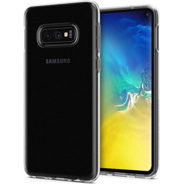 Hoesje Samsung Galaxy S10e - Spigen Liquid Crystal Case - Doorzichtig/Transparant