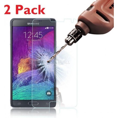 2 stuks Galaxy Note 4 glazen Tempered Glass / Screenprotector  (0.3mm)