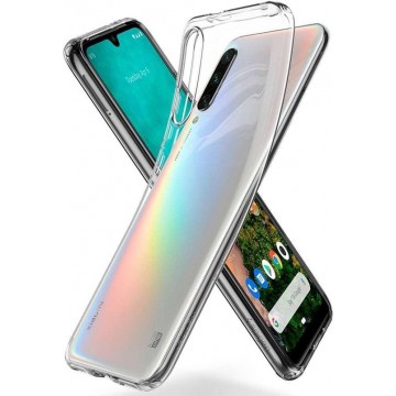 Hoesje Xiaomi Mi A3 - Spigen Liquid Crystal Case - Doorzichtig/Transparant
