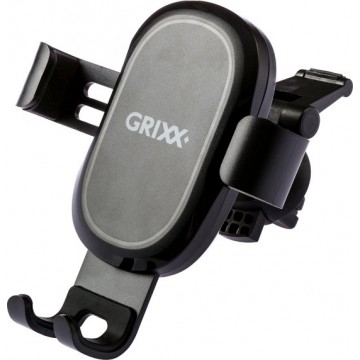 Grixx Optimum Draadloze autolader - 10W - Qi gecertificeerd - Zwart