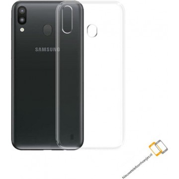 Nieuwetelefoonhoesjes.nl / Samsung Galaxy A20 Transparant siliconen hoesje