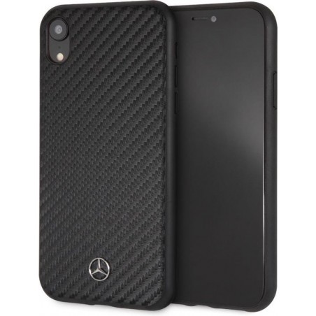 iPhone XR hoesje - Mercedes-Benz - Zwart - Dynamic Carbon