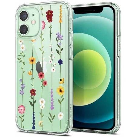 Spigen Cyrill Cecile Apple iPhone 12 Mini Hoesje Flower Garden