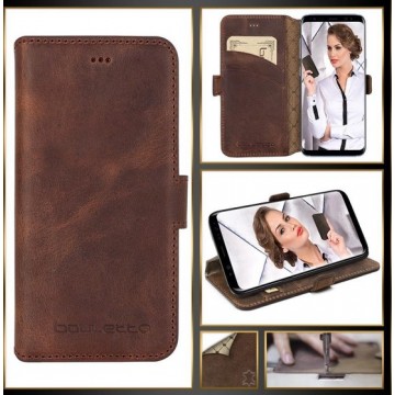 Bouletta - Samsung Galaxy S8 Plus Leder BookCase hoesje Antic Brown