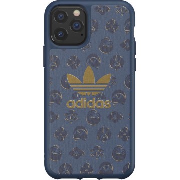 Adidas Originals Basics Backcover iPhone 11 Pro hoesje - Shibori Blauw
