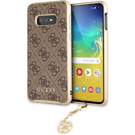 Guess backcover voor Samsung Galaxy S10e - Bruin